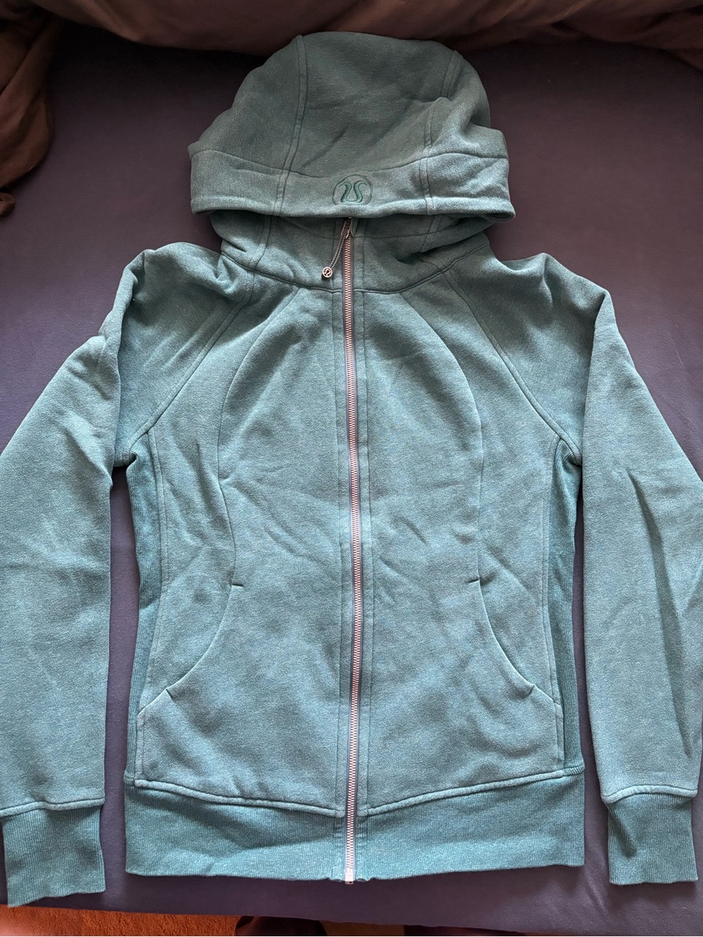 Lululemon Scuba Hoodie Light Cotton Fleece size 8